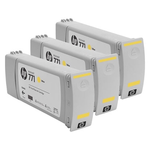 HP 771 Yellow 3-pack