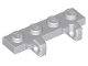 Hinge Plate 1 x 4 Locking Dual 1 Finger on Side, 44568