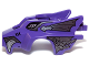 Flywheel Fairing Wolf Shape with Silver Scaled Armor, Chains and Fangs Pattern, 11113pb05  