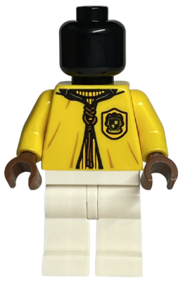 Минифигурка Lego Harry Potter Mannequin - Quidditch Yellow Robe, Hufflepuff Crest hp258