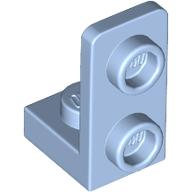 Bracket 1 x 1 - 1 x 2 Inverted, 73825 Bright Light Blue N