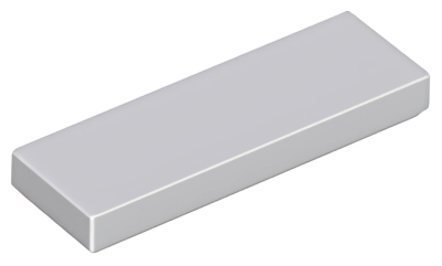 Деталь LEGO Tile 1 x 3 63864 (37294) Light Bluish Gray U