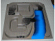 Baseplate, Raised 32 x 32 Three Level with Ogel Center Pattern, 6092pb02