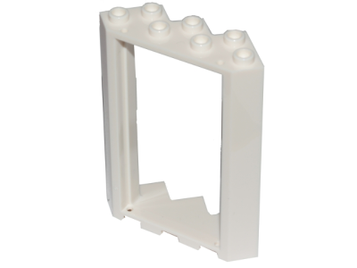 Деталь LEGO Рамка двери Lego Door, Frame 4 x 4 x 6 Corner 28327 White U