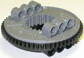 Technic Turntable 56 Tooth with Black Top (48452 / 48168)
