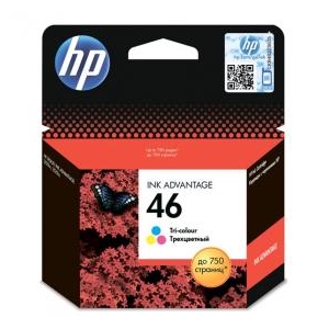 Картридж HP 46 Color цветной CZ638AE