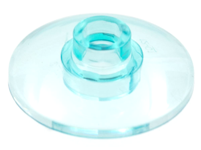 Dish 2 x 2 Inverted (Radar), 4740 Trans-Light Blue N