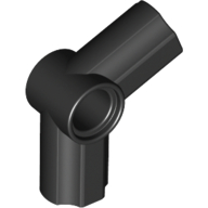 Technic, Axle and Pin Connector Angled #5 - 112.5 degrees, 32015 Black N