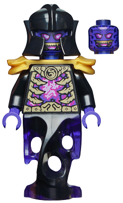 Минифигурка Lego Ninjago Overlord - Legacy, 2 Arms, Pearl Gold Shoulder Pads njo676