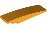 Slope, Curved 8 x 2, 42918 Bright Light Orange U