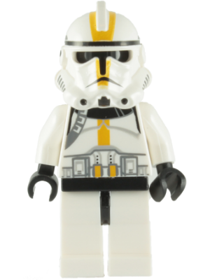 Минифигурка Lego Star Wars Clone Trooper, 327th Star Corps (Phase 2) - Black Head sw0128a