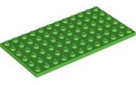 Plate 6 x 12, 3028 Bright Green N