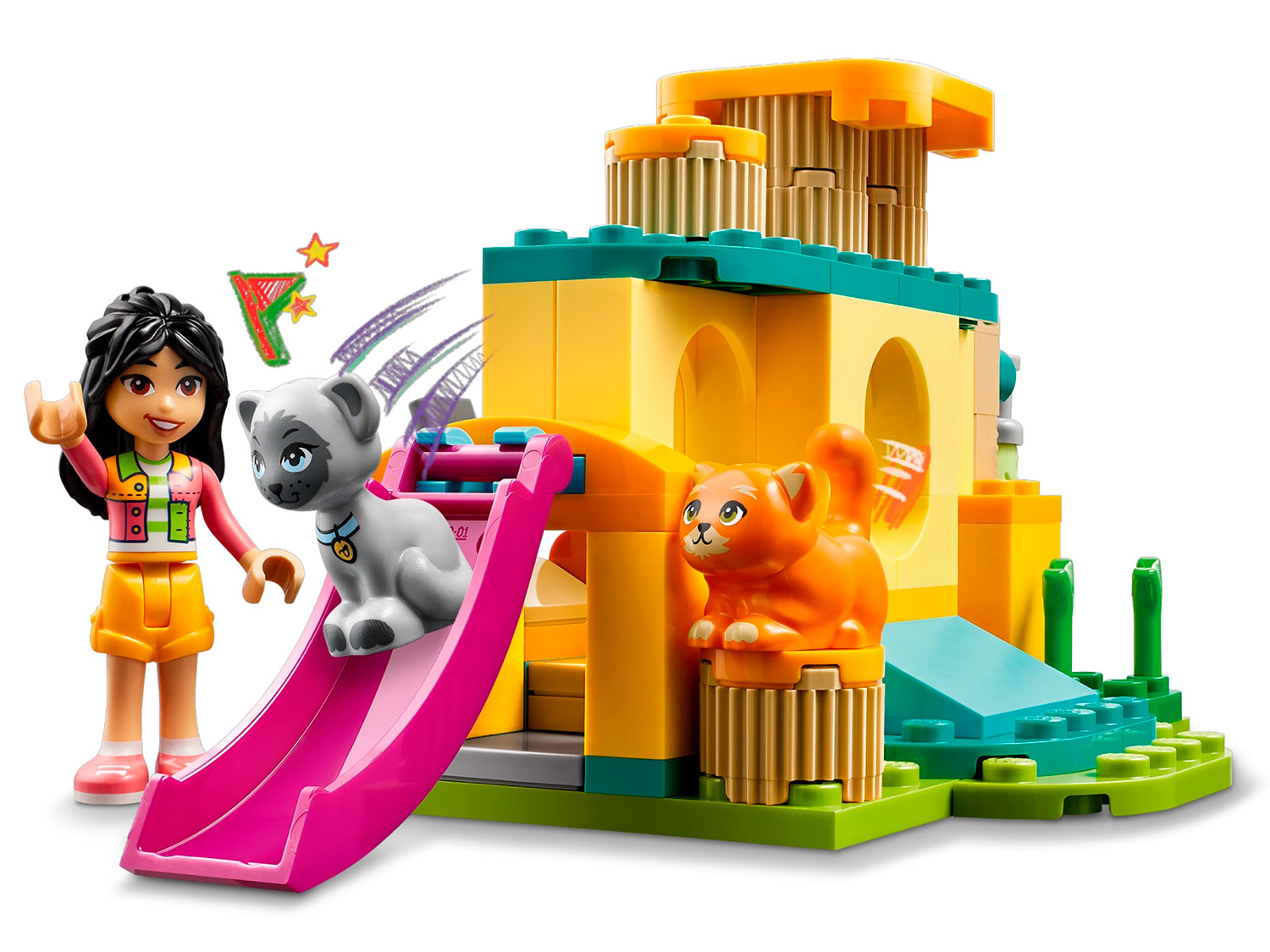 Конструктор LEGO Friends 42612 Приключение на кошачьей игровой площадке в  магазине Shop-device