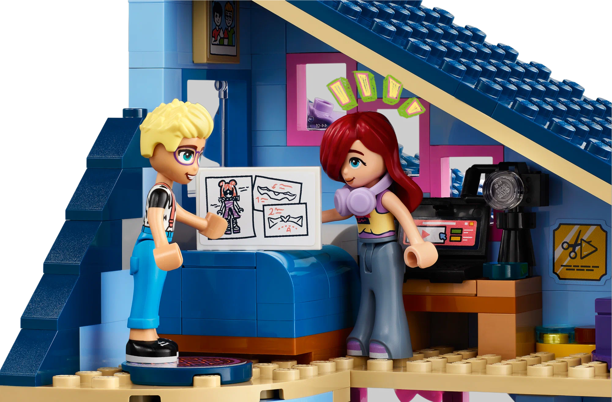 Конструктор LEGO Friends 42620 Семейные дома Олли и Пейсли в магазине  Shop-device