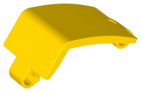 Technic, Panel Curved 3 x 5 x 3, 24116 Yellow U