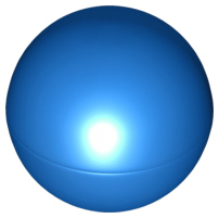 Ball, Hard Plastic 52mm D. (Duplo Ball for Ball Tube) 41250 (22119, 23065, 40000, 51930, 71368)