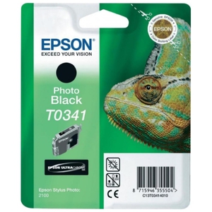 Картридж Epson C13T03414010 T0341 Black черный