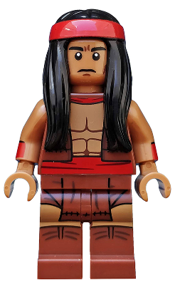 Минифигурка Lego Apache Chief, The LEGO Batman Movie, Series 2 (Minifigure Only without Stand and Accessories) coltlbm39