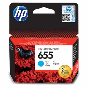 Картридж HP 655 Cyan голубой CZ110AE