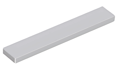 Деталь LEGO Tile 1 x 6 6636 (75702) Light Bluish Gray U