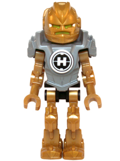 Минифигурка Lego Hero Factory Mini - Rocka - Flat Silver Armor hf019