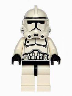 Минифигурка Lego Star Wars Clone Trooper (Phase 2) - Dotted Mouth, Black Head sw0272