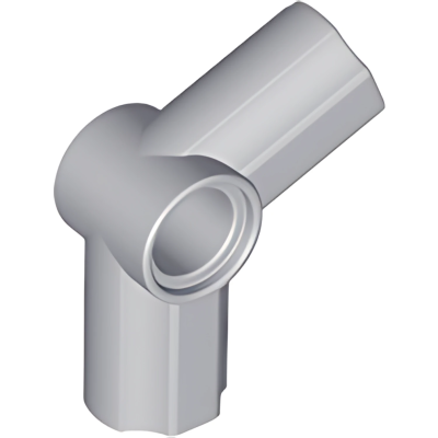 Деталь LEGO Technic, Axle and Pin Connector Angled #5 - 112.5 degrees 32015 (41448) Light Bluish Gray U