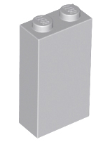 Деталь Lego Brick 1 x 2 x 3 22886 Light Bluish Gray N