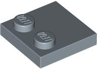 Tile, Modified 2 x 2 with Studs on Edge, 33909 Sand Blue U