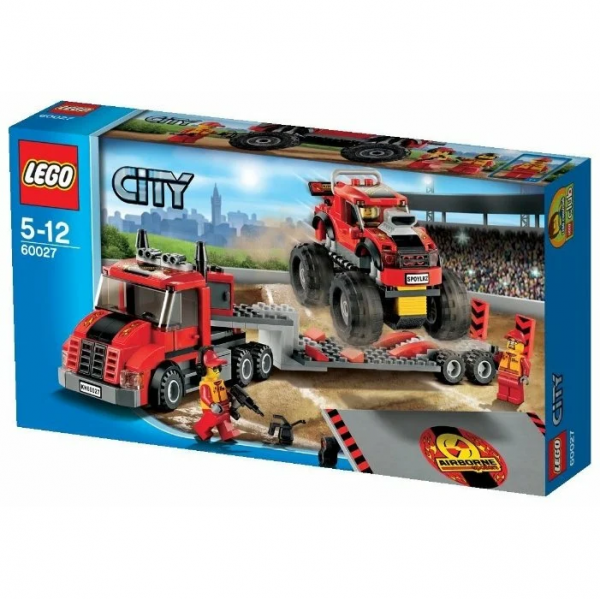 Конструктор LEGO City 60027 Транспортёр монстрогрузовика