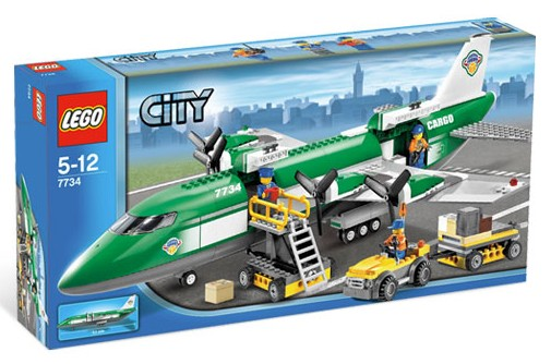 Конструктор LEGO City 7734 Грузовой самолёт