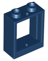 Window 1 x 2 x 2 Flat Front, 60592 Dark Blue N