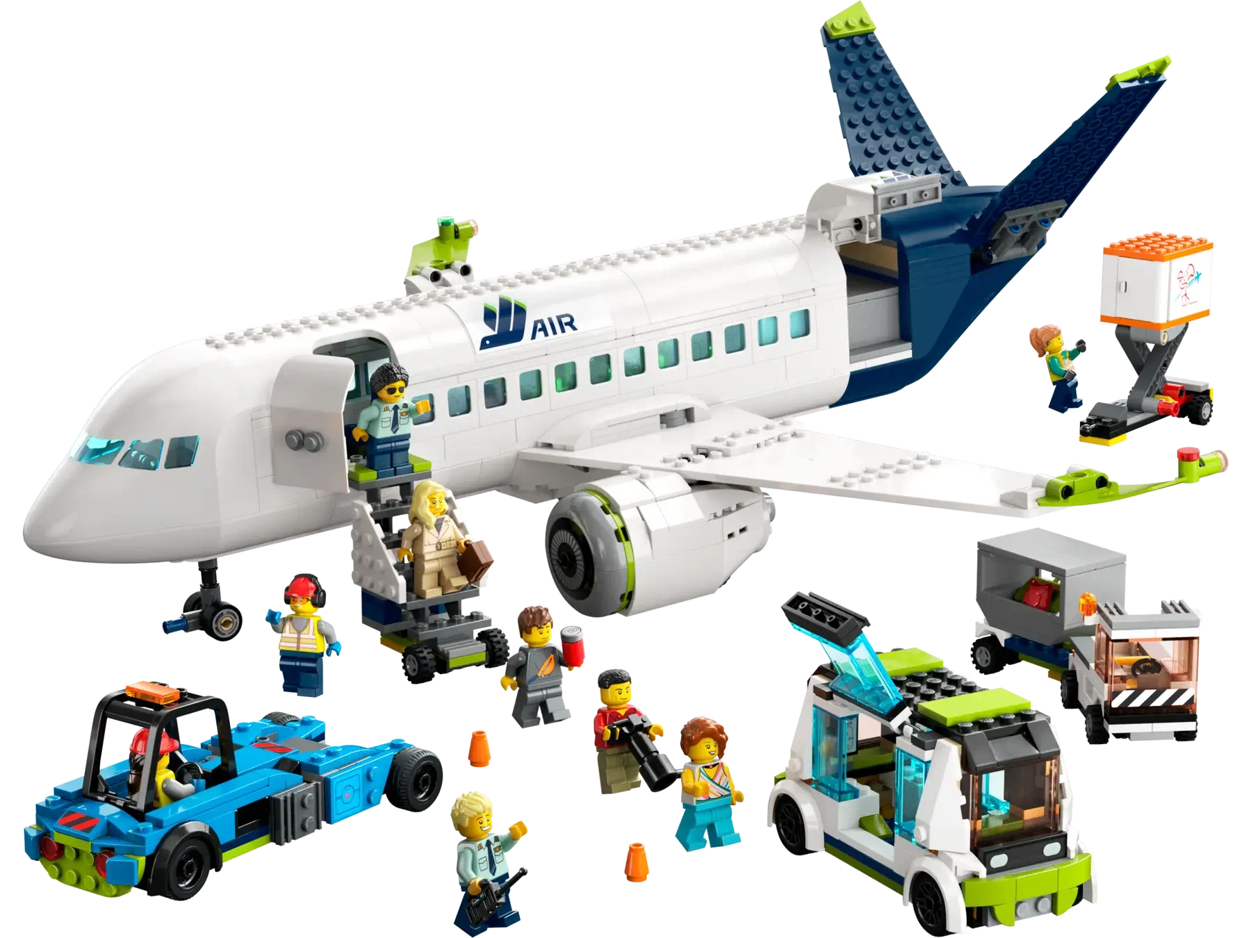 Конструктор LEGO City 60367 Пассажирский самолет