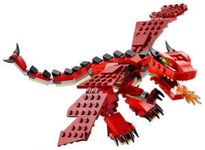LEGO Creator 31032 Огнедышащий дракон