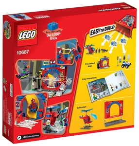 Конструктор LEGO Juniors 10687 Убежище Человека-паука