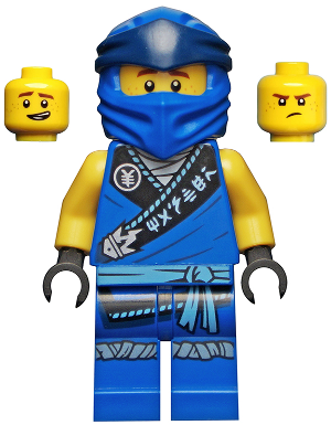 Минифигурка Lego Ninjago Jay - Legacy, Rebooted, 'MASTER' Torso and Wrap njo688