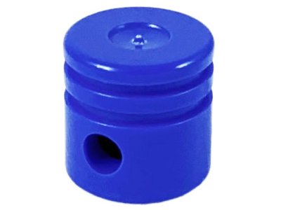 Technic Engine Piston Round, 2851 Blue U