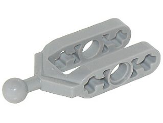 Technic, Steering Knuckle Arm with Tow Ball, 6572 Light Bluish Gray N