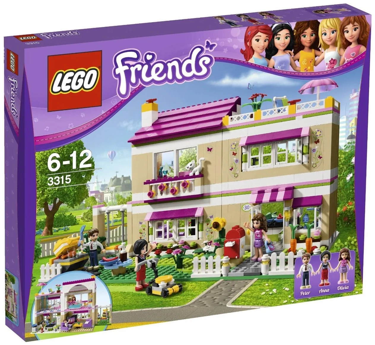 Конструктор LEGO Friends 3315 В гостях у Оливии