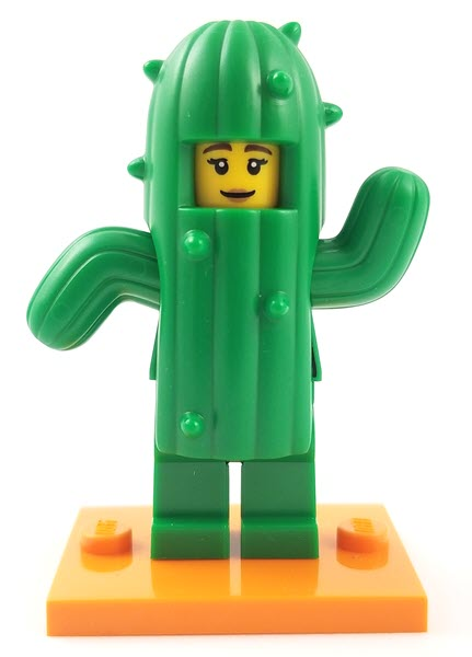 Минифигурка LEGO Cactus Girl col18-11 71021 Серия 18