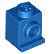 Brick, Modified 1 x 1 with Headlight, 4070 Blue N