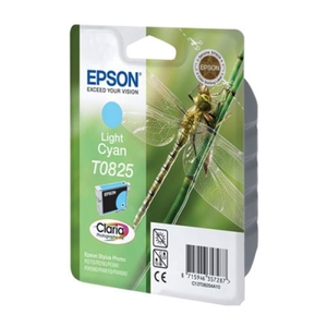 Картридж Epson T0825 Light Cyan светло-голубой C13T11254A10