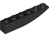 Lego Slope, Curved 6 x 1 Inverted 42023 (500, 41763)