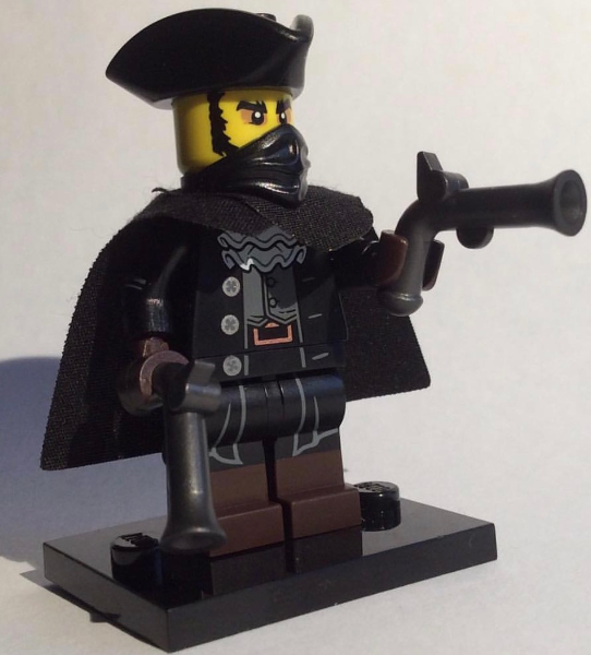 Минифигурка LEGO The Mystery Man (Highwayman), Series 17 col17-16  71018