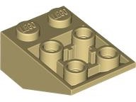 Slope, Inverted 33 3 x 2 with Hollow Round Bottom Tube, 2752 Tan N