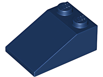 Деталь LEGO Lego Slope 33 3 x 2 3298 Dark Blue U