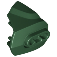 Hero Factory Armor with Ball Joint Socket - Size 3, 90641 Dark Green U