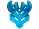 Bionicle Mask Protector with Marbled Trans-Dark Blue Pattern (Protector Mask of Water), 19149pb01