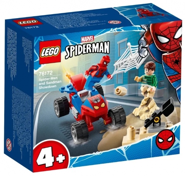 Конструктор LEGO Marvel Super Heroes 76172 Бой Человека-Паука с Песочным Человеком