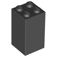 Деталь Lego Brick 2 x 2 x 3 30145 Black U
